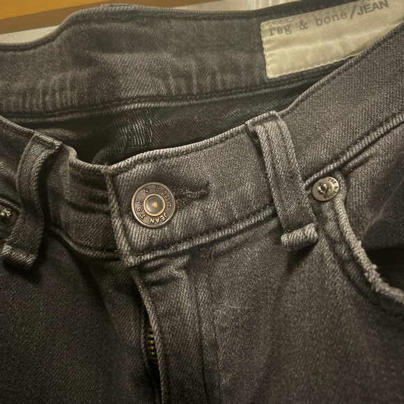 Rag & bone soft rock jeans w/ holes - Picture 7 of 8